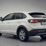 VW Taigo (Schaltgetriebe) - Ansicht von hinten links