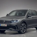 VW Tiguan (Automatik) - Ansicht von vorne links